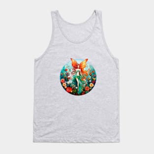 Beautiful fairy from the enchanted kingdom Tank Top